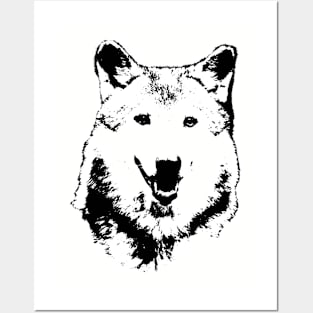 wolf Posters and Art